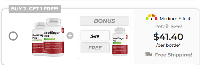 Blood Sugar Plus Buy 2 Get 1 Free